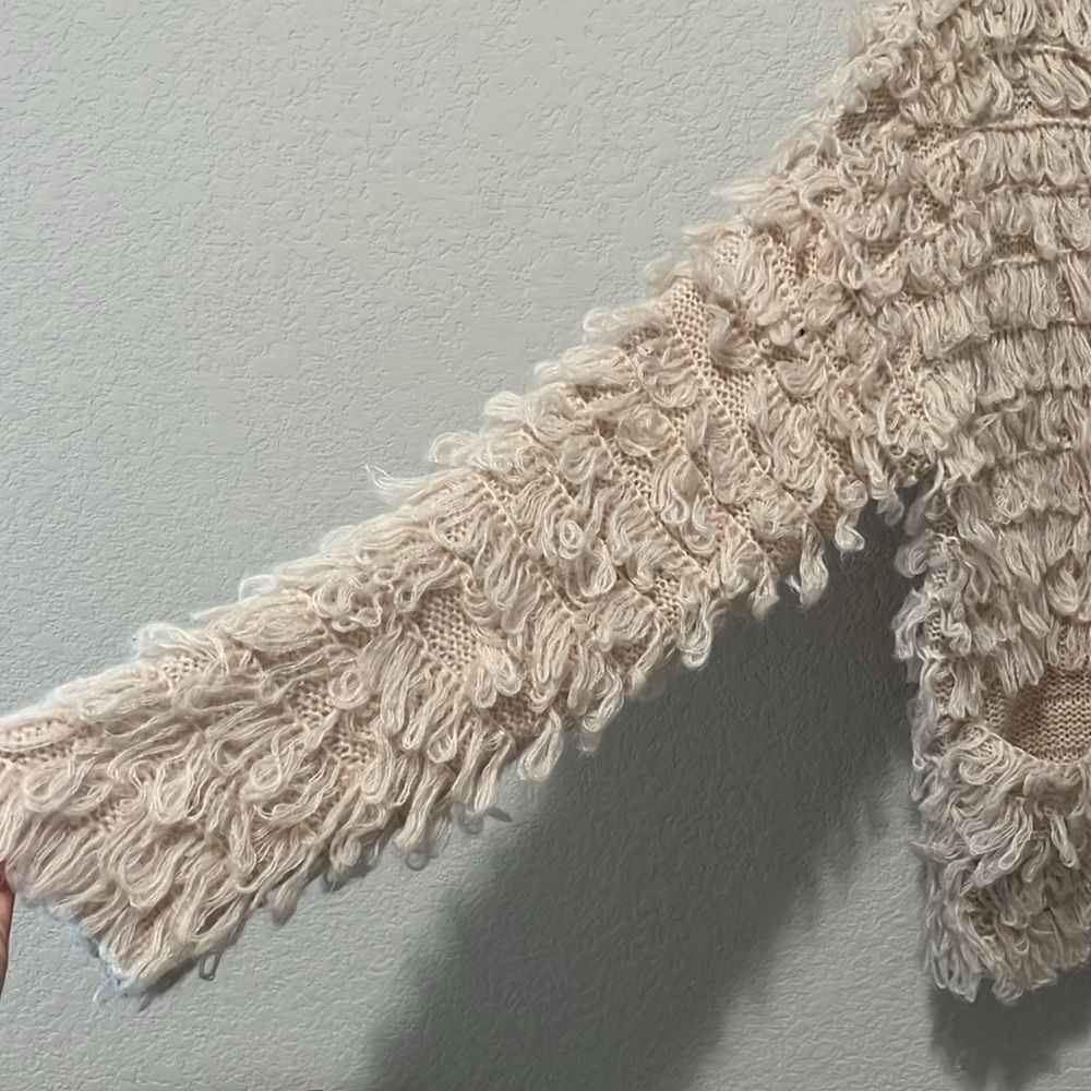 Astr The Label Loop Knit Shaggy Wool Blend Sweate… - image 5